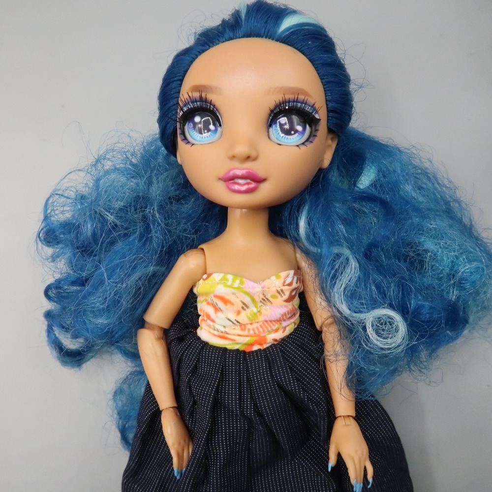 RAINBOW HIGH Series 5 Priscilla Perez Pink & Skyler Bradshaw Blue Doll Lot 2020 - Picture 4 of 7